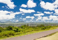 Mauritian country road