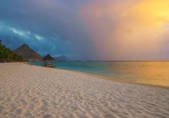 Sunset on beach