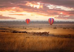 Sunset in Kenya