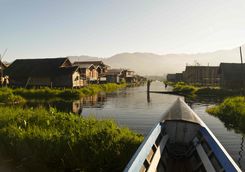 Lake Inle houses
