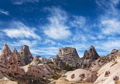 Uchisar rocks