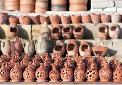 Terracotta handicrafts