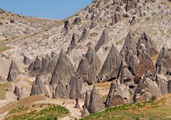 Landscape Selime village