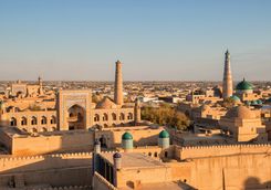 Khiva town view