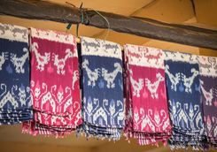 silk ikat scarves
