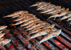 Grilled fish