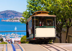 San Fran cable car