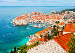 a city view of dubrovnik