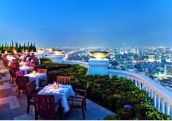 dinner bankok view