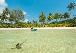 beach boat sun