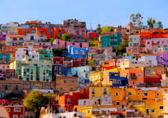 colourful houses