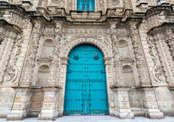 Cajamarca Cathedral facade