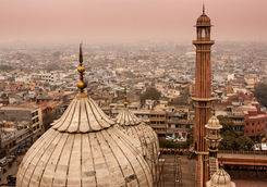 Delhi skyline