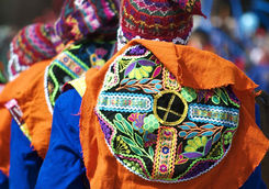 Dancers at Inti Raymi Festival
