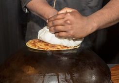 Making of Ulta Tawa Paratha