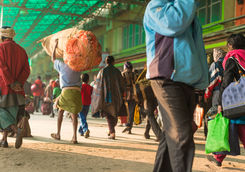 Train station, Kolkata