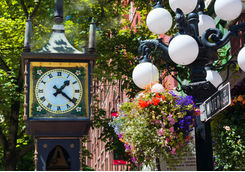 Clock in Vancouver