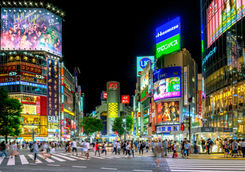 Downtown Tokyo