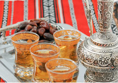 Dates and tea