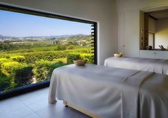 Spa treatment room