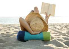 Beach sunbath