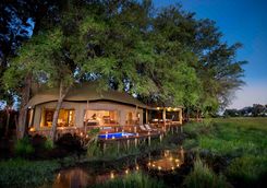 Duba Plains tent