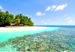 Maldives beach