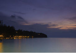 Beach sunset Kuching