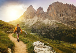 Hiking Mountain