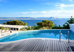 pool greece hotel