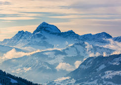 French alps Megeve