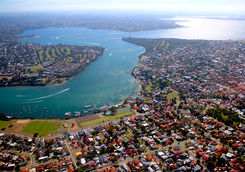 Aerial view of Perth