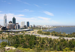 Perth skyline