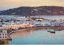 Mykonos harbour