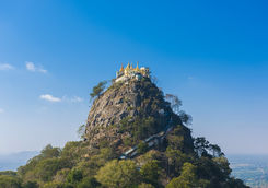 Temple on Mount Popa