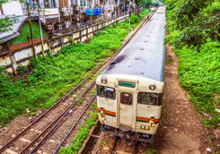 Yangon train