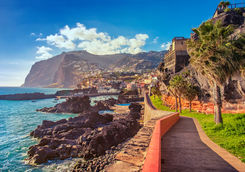 Promenade walk into Camara de Lobos