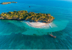 Fumba Island in Zanzibar