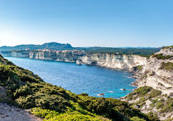 Cliffs in Corsica