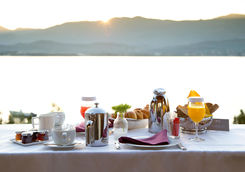 Room service breakfast