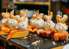 Prawn tapas