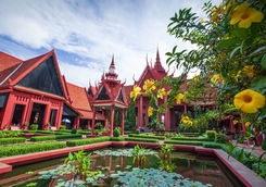 The national museum of Cambodia