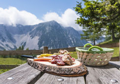 Lunch in the mountains