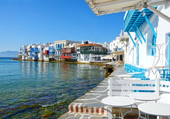 Mykonos sea