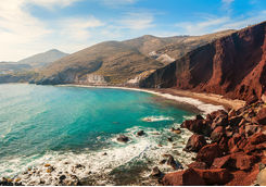 Santorini caldera