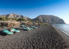 Santorini beach