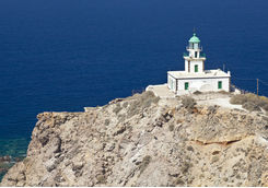 Santorini lighthouse