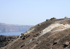 Santorini volcano