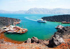 Santorini volcano cruiser