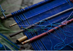 Loom weaving in Guatemala